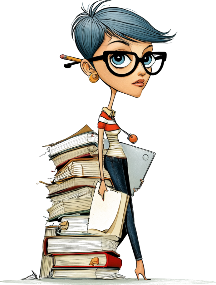 Illustration of Rene Huey-Lipton.